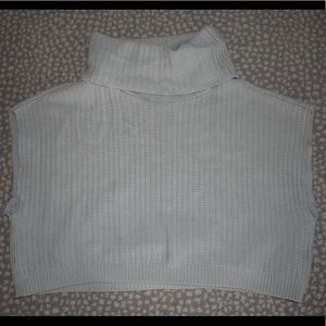 Free People Cropped Turtleneck Sweater
